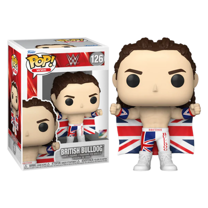Pop WWE British Bulldog Vinyl Figure