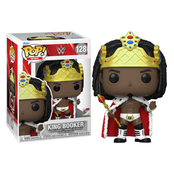 Pop WWE King Booker Vinyl Figure
