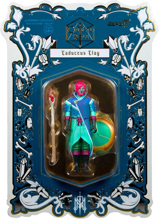 Critical Role - Caduceus Clay ReAction 3.75” Action Figure