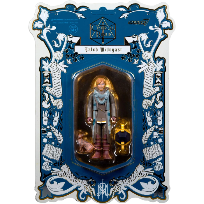 Critical Role - Caleb Widogast ReAction 3.75” Action Figure