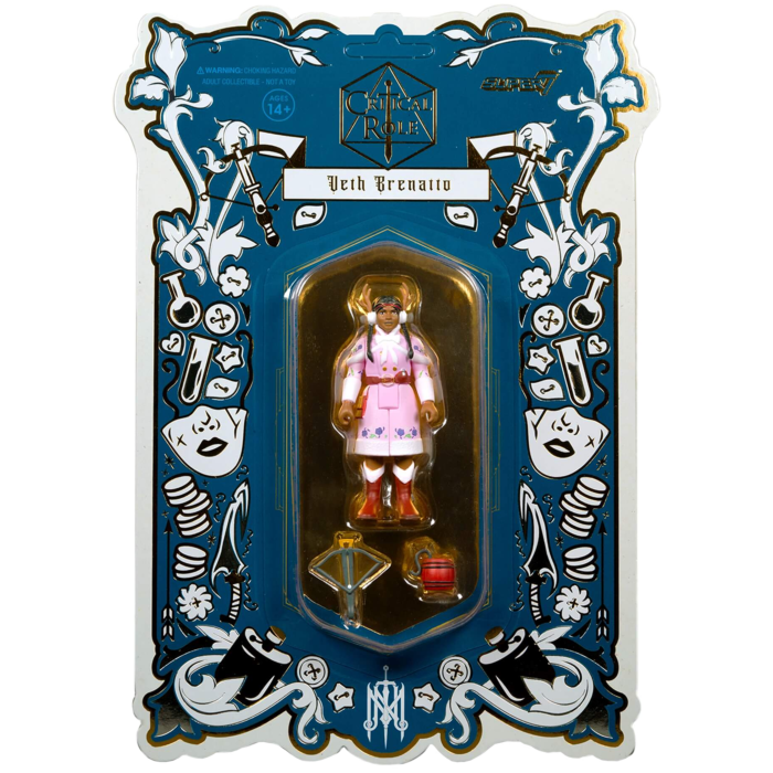 Critical Role - Veth Brenatto ReAction 3.75” Action Figure
