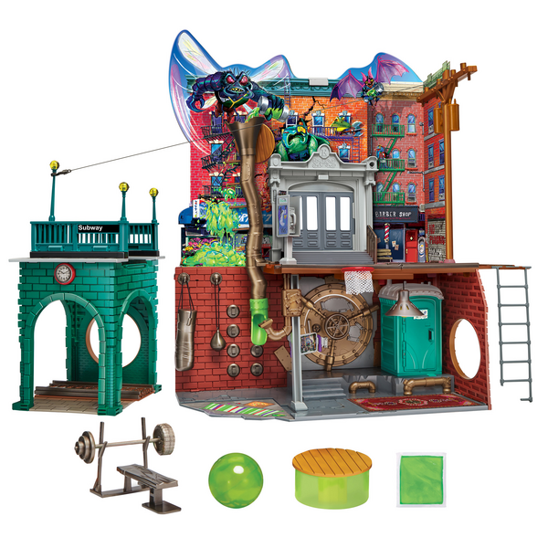 TMNT Mutant Mayhem Sewer Lair Playset